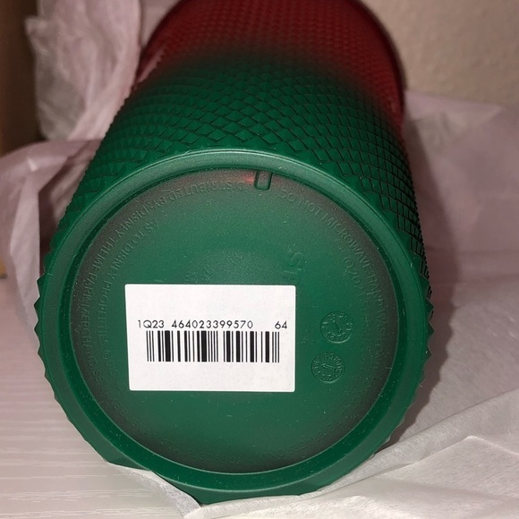 Walt Disney World Starbucks Red & Green Tumbler - Picture 7 of 7